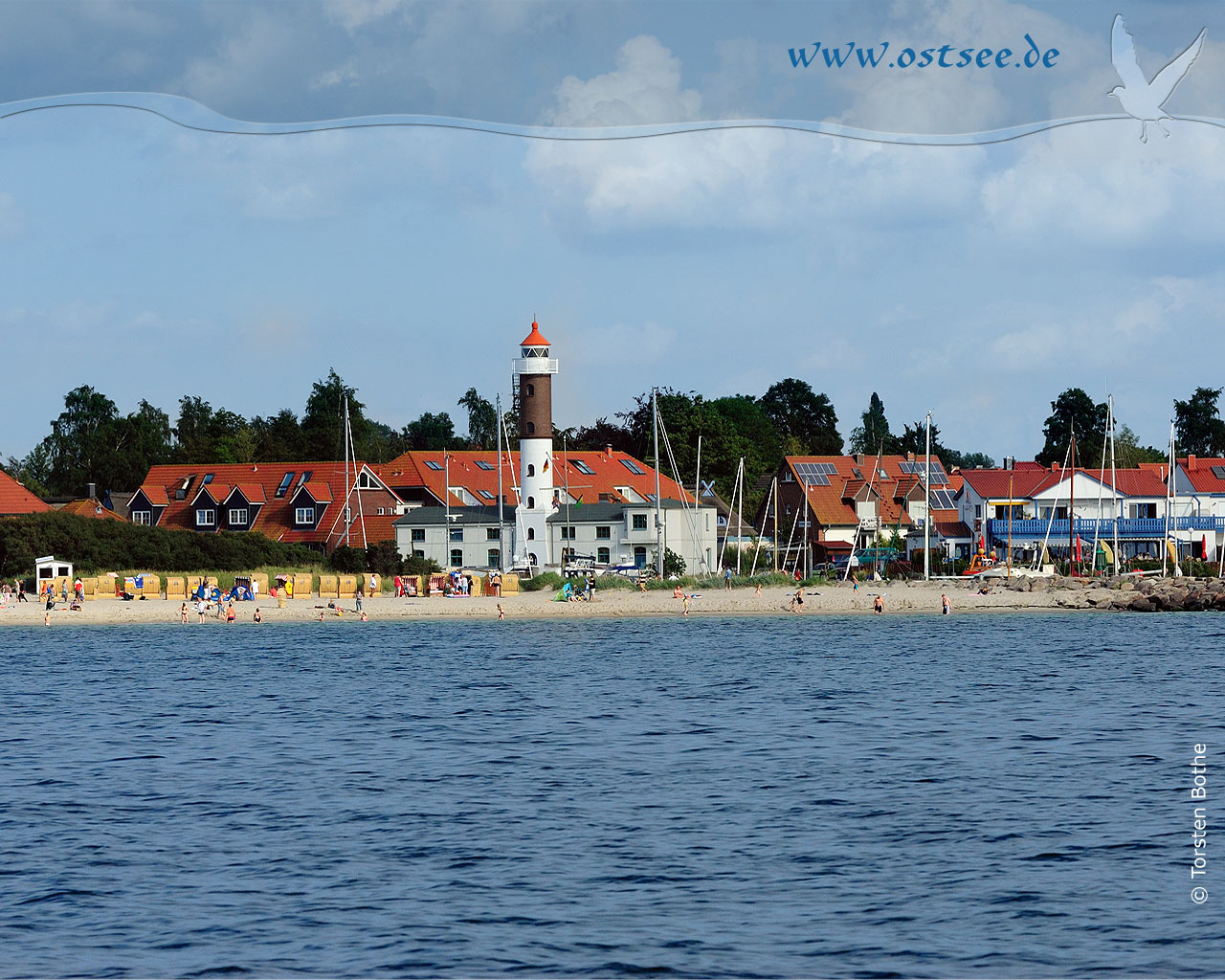 Leuchtturm an der Ostsee