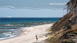 Steilküste an der Ostsee