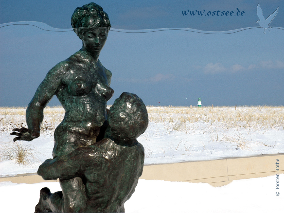 Winter an der Ostsee