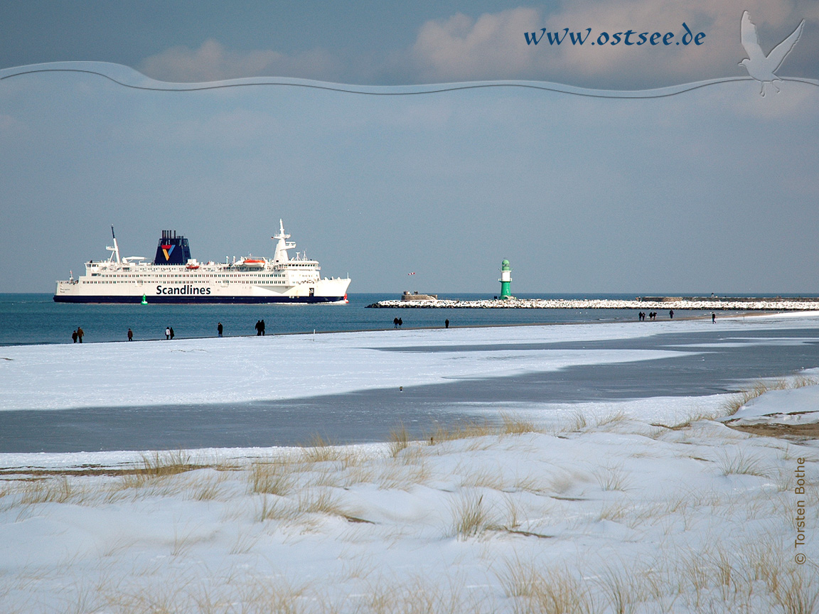 Winter an der Ostsee