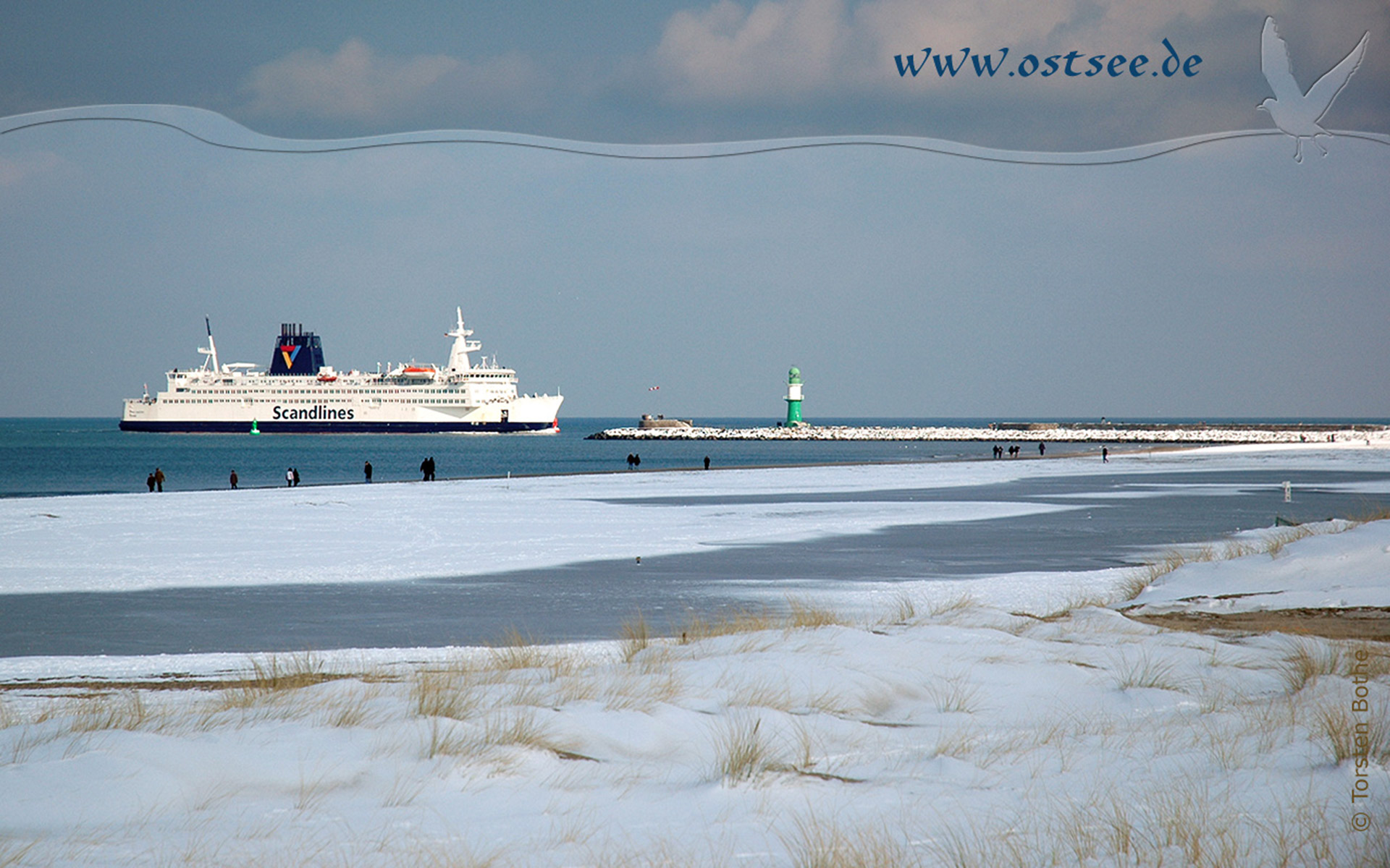 Winter an der Ostsee