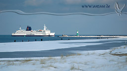 Winter an der Ostsee