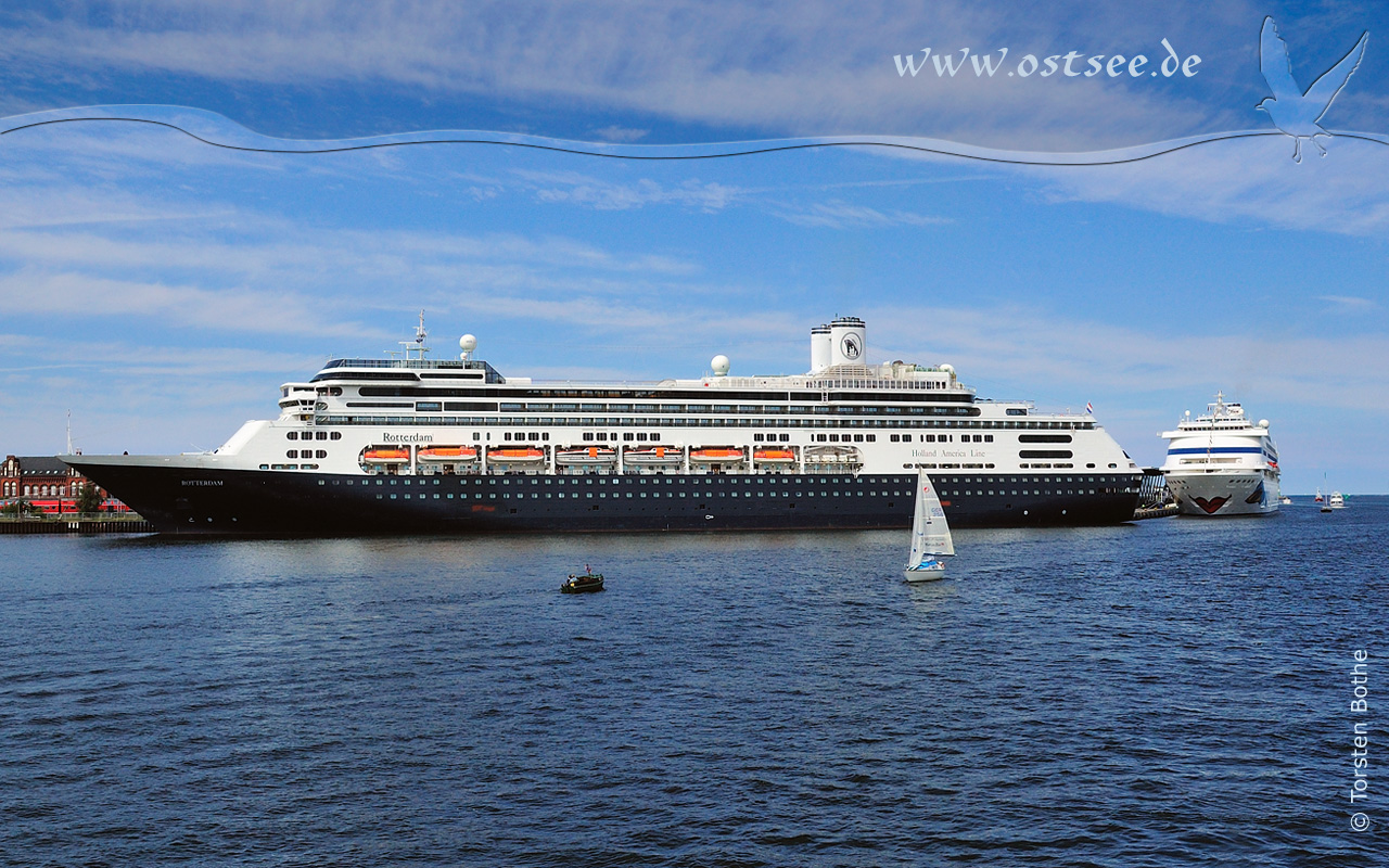 Kreuzfahrtschiff auf der Ostsee