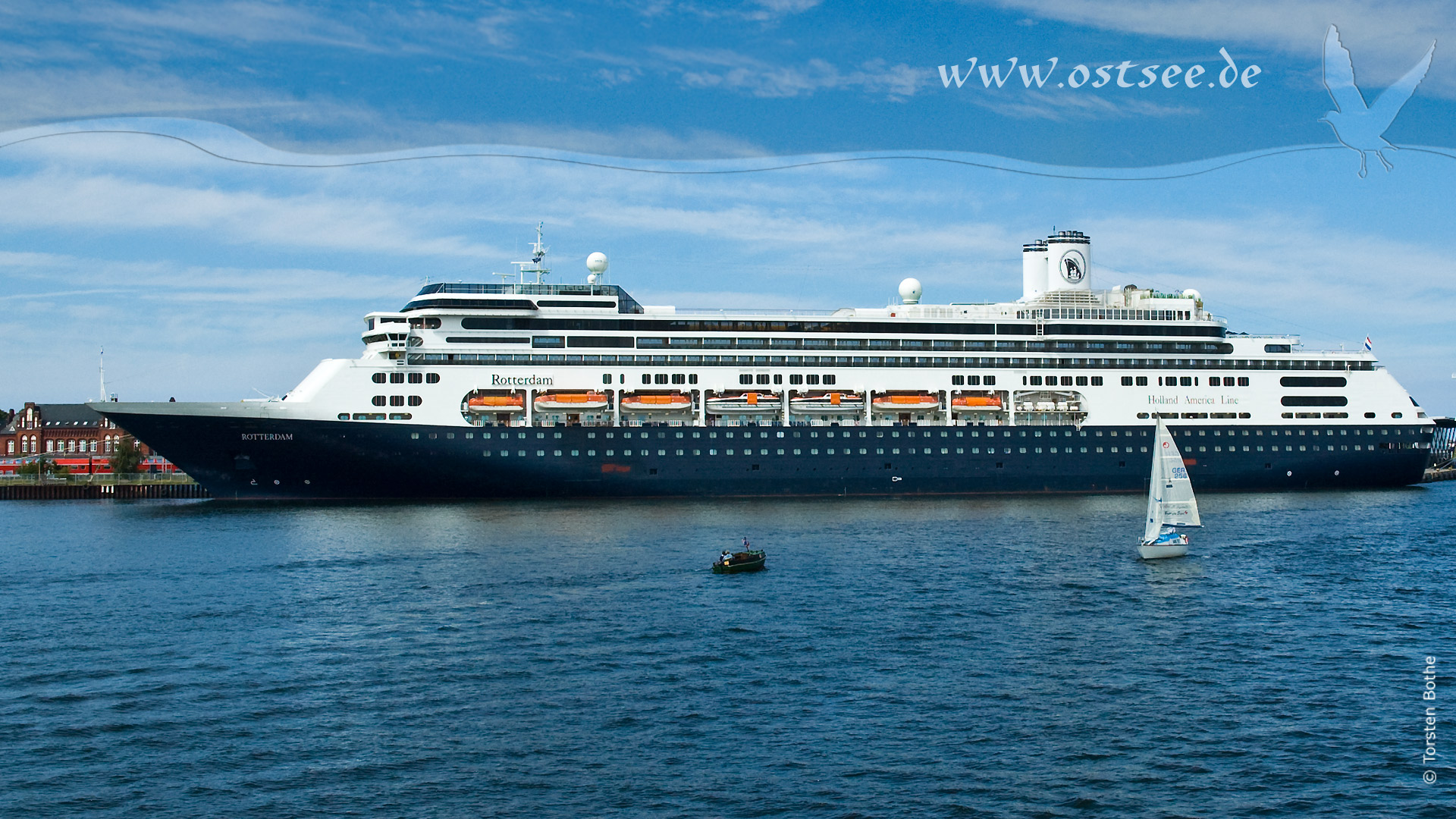 Kreuzfahrtschiff auf der Ostsee