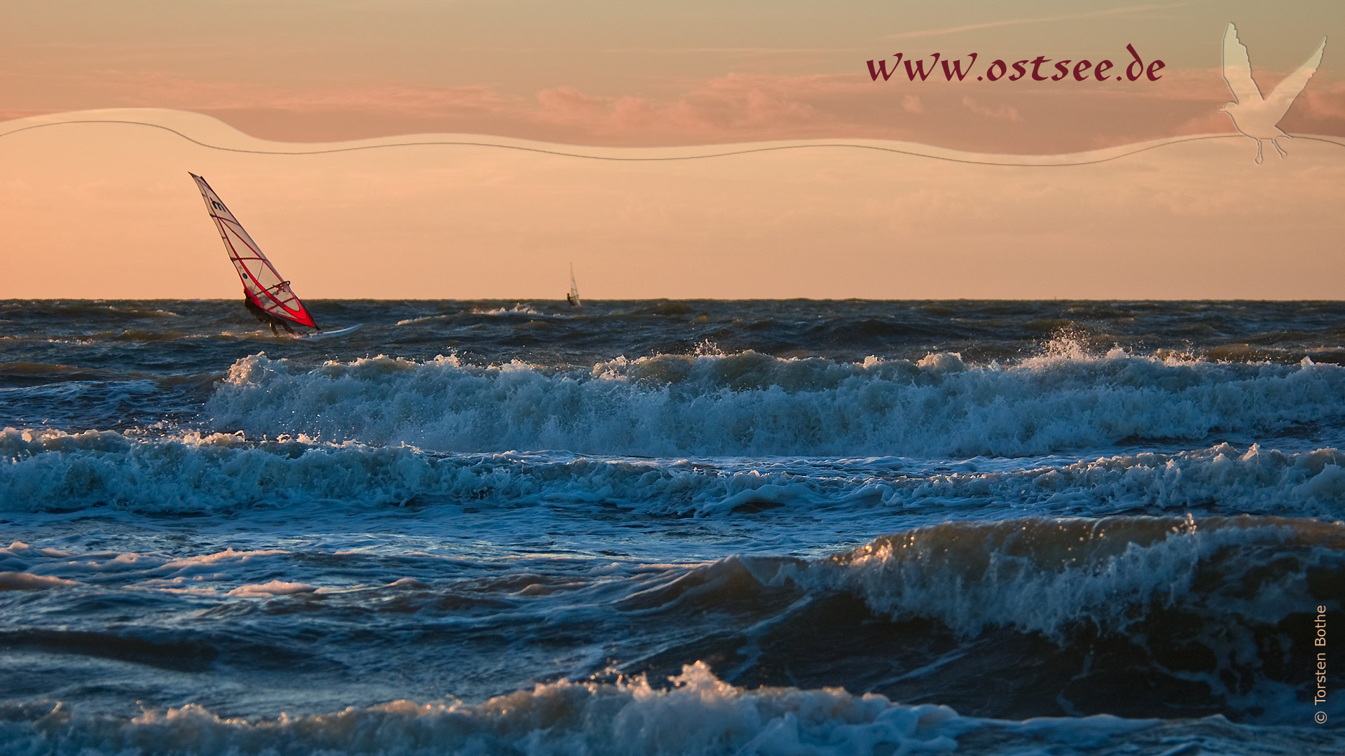 Surfen auf der Ostsee