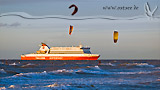 Kitesurfer auf der Ostsee Kitesurfer auf der Ostsee