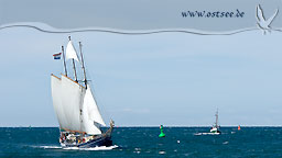 Großsegler auf der Ostsee