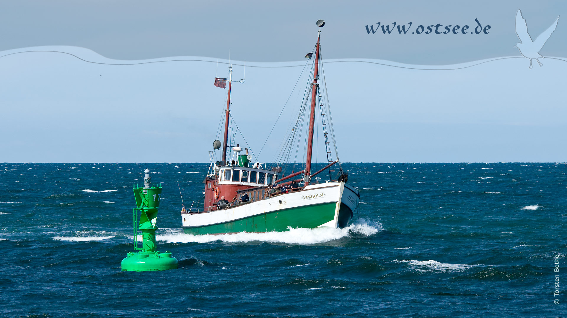 Fischkutter an der Ostsee