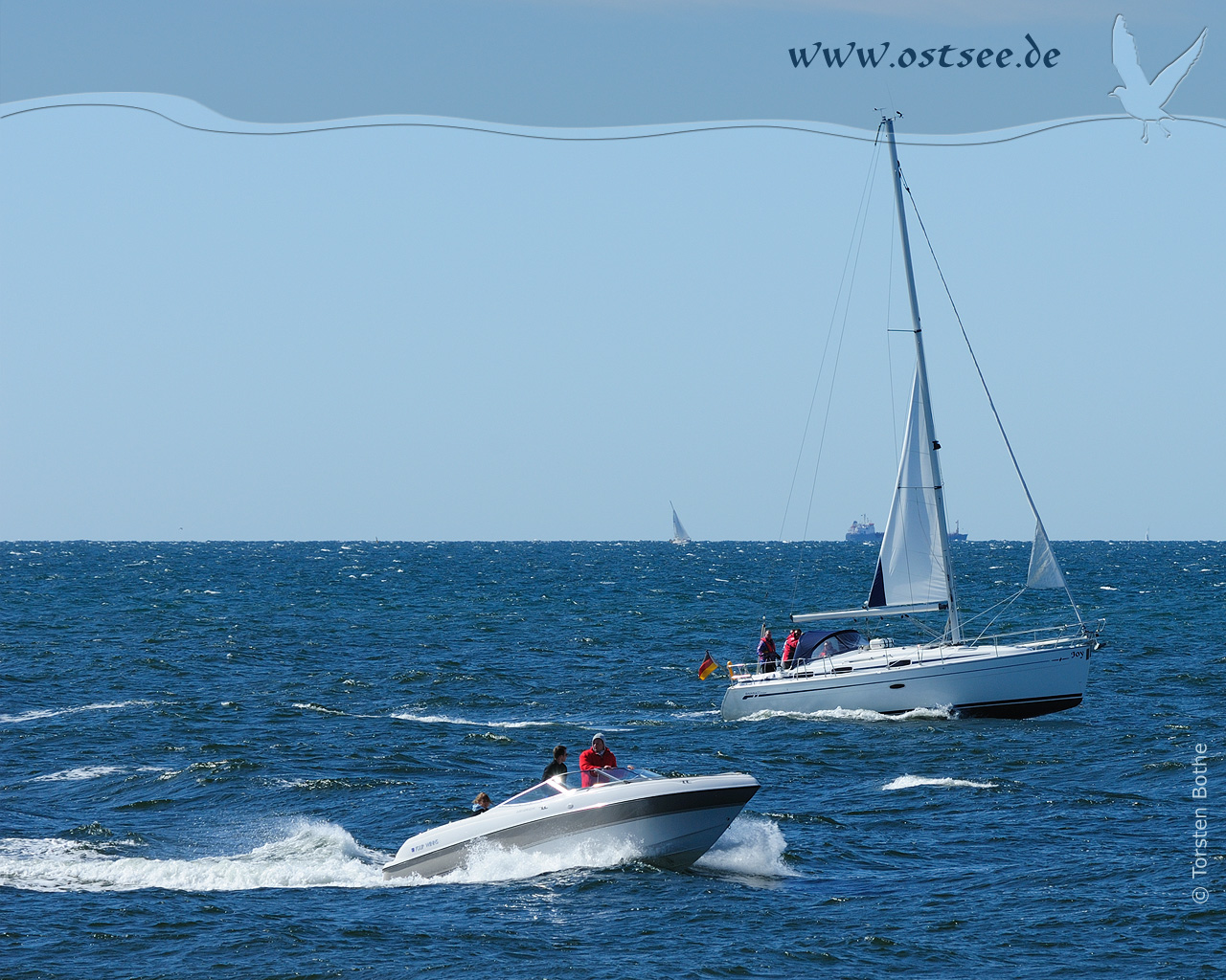 Wassersport auf der Ostsee