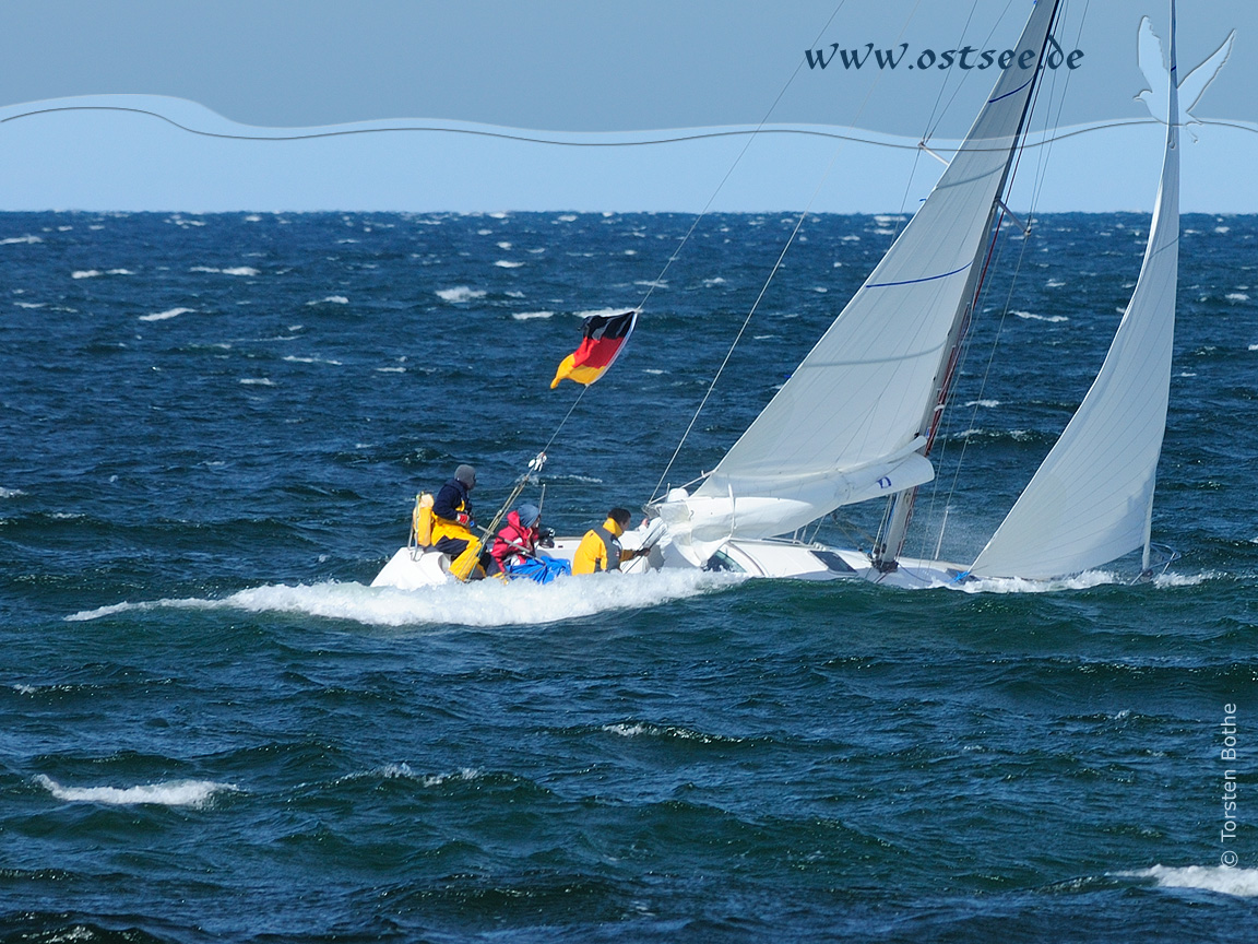 Segeln auf der Ostsee