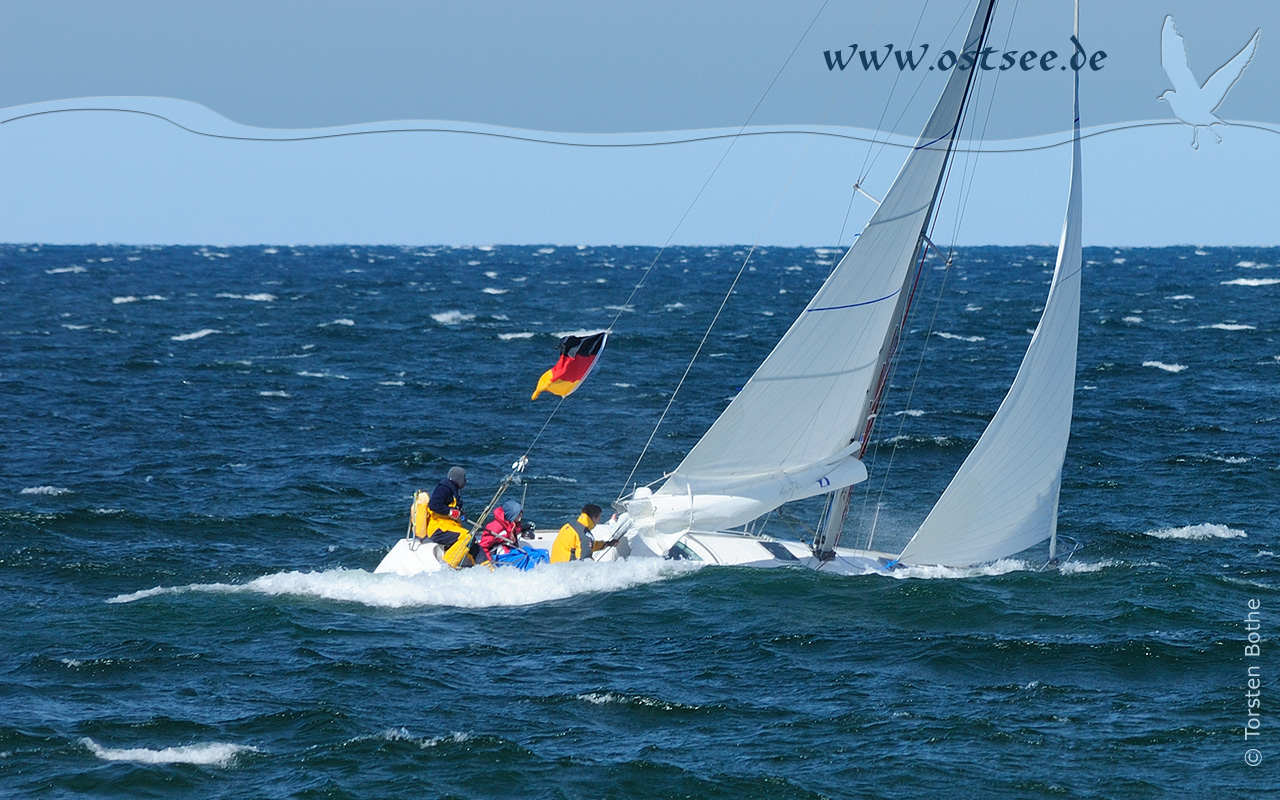 Segeln auf der Ostsee