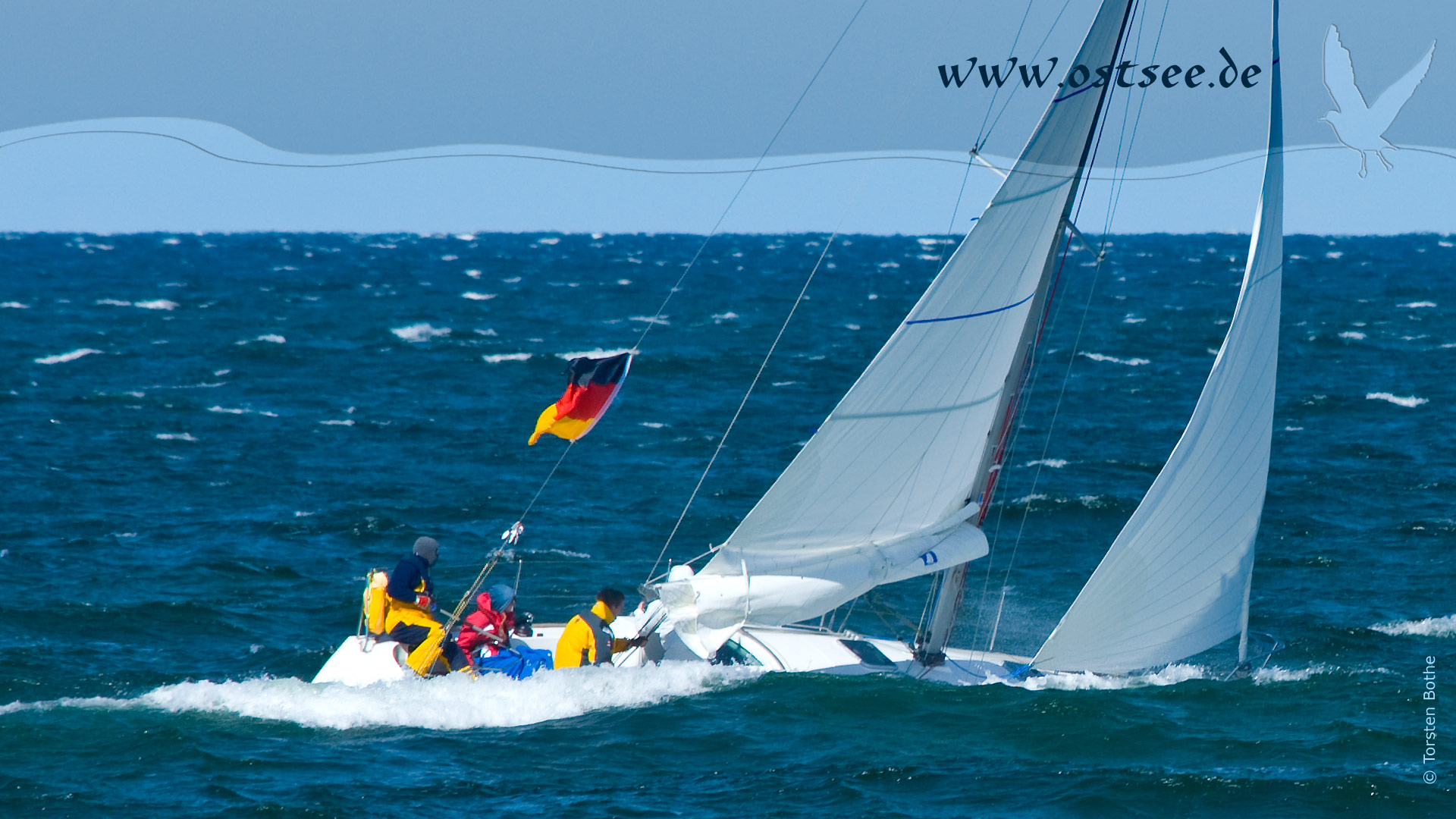 Segeln auf der Ostsee