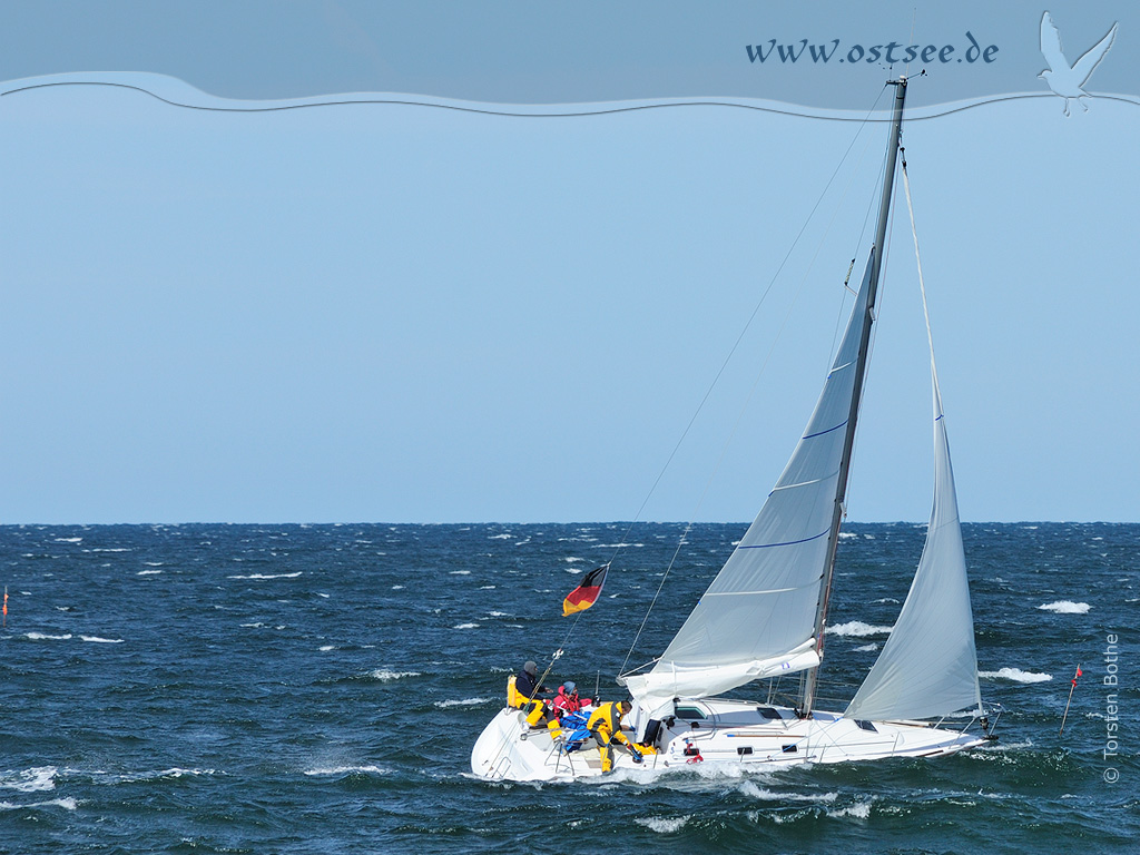 Segeln auf der Ostsee