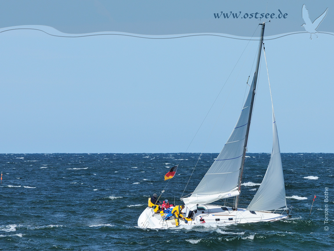 Segeln auf der Ostsee