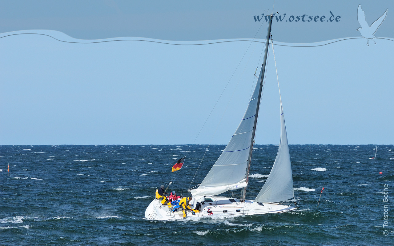 Segeln auf der Ostsee