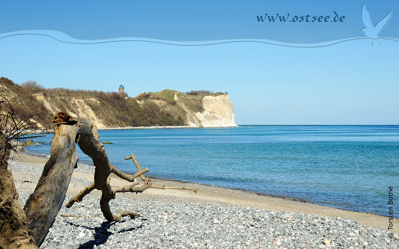 Hintergrundbild: Steilküste an der Ostsee Hintergrundbild: Steilküste an der Ostsee