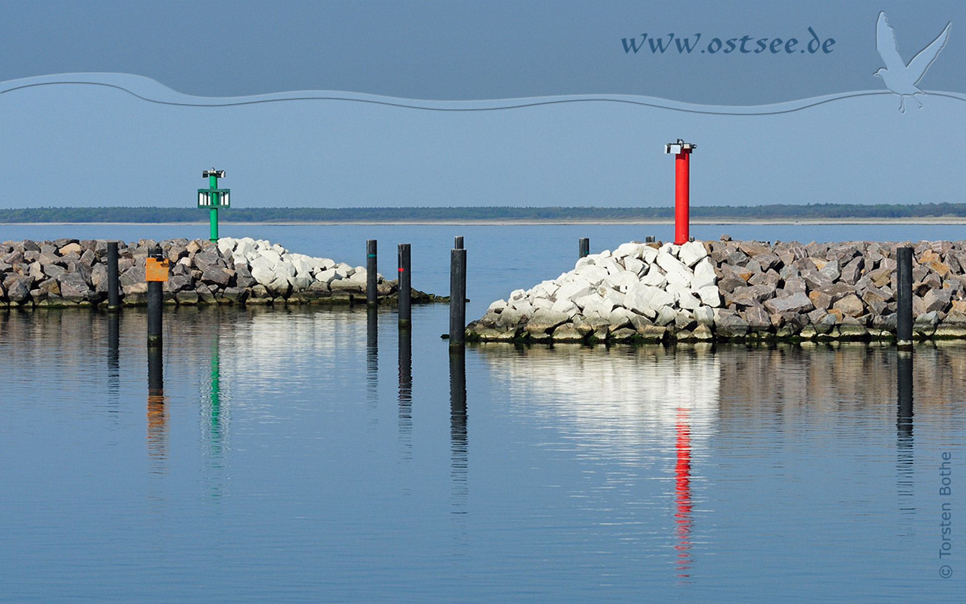 Yachthafen an der Ostsee