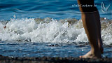 Strandspaziergang an der Ostsee