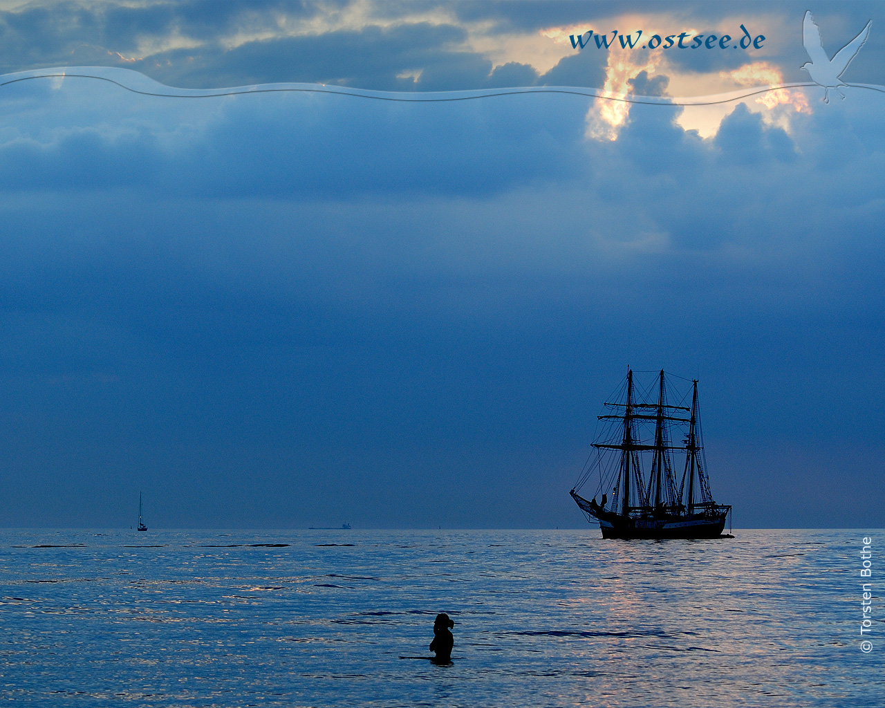 Abendstimmung an der Ostsee