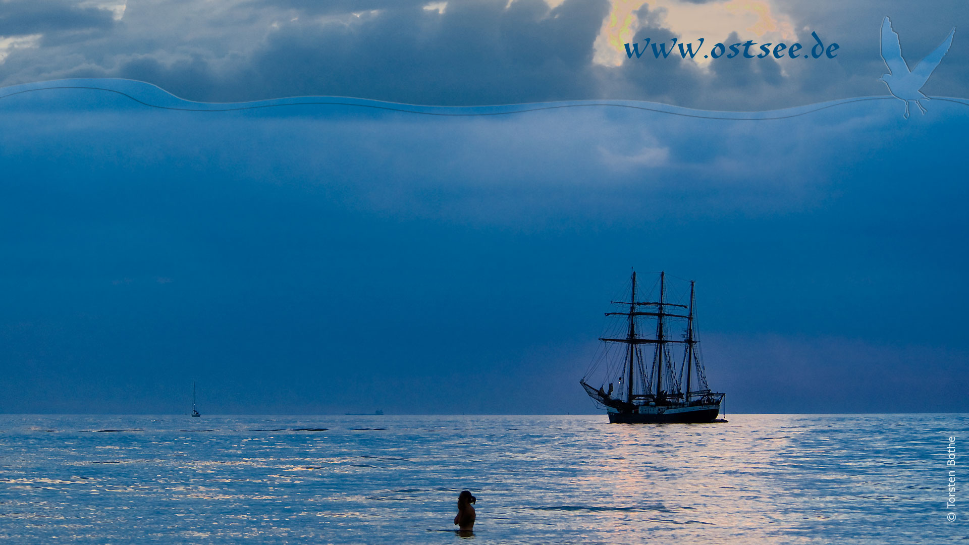 Abendstimmung an der Ostsee