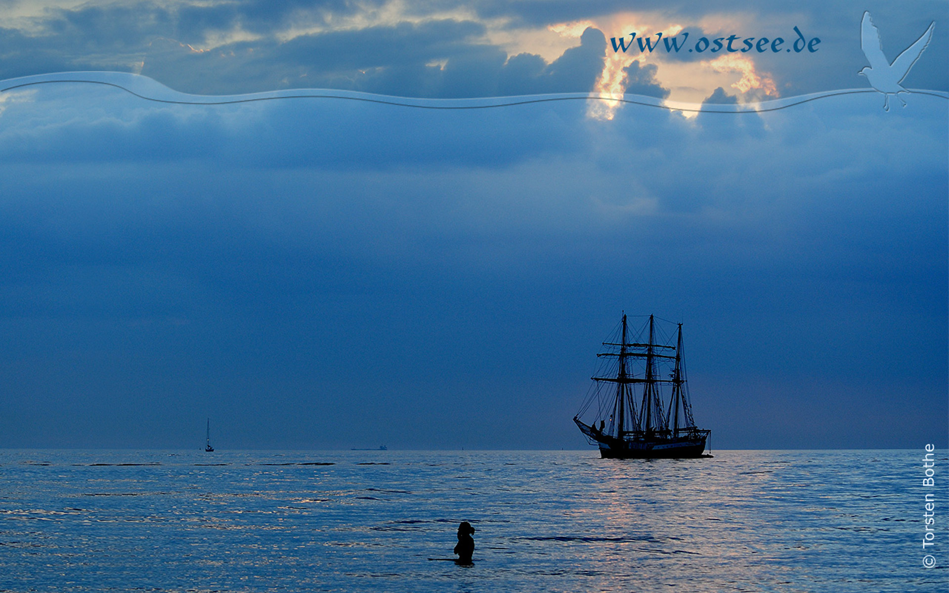 Abendstimmung an der Ostsee