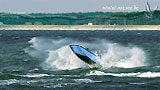 Motorboot auf der Ostsee