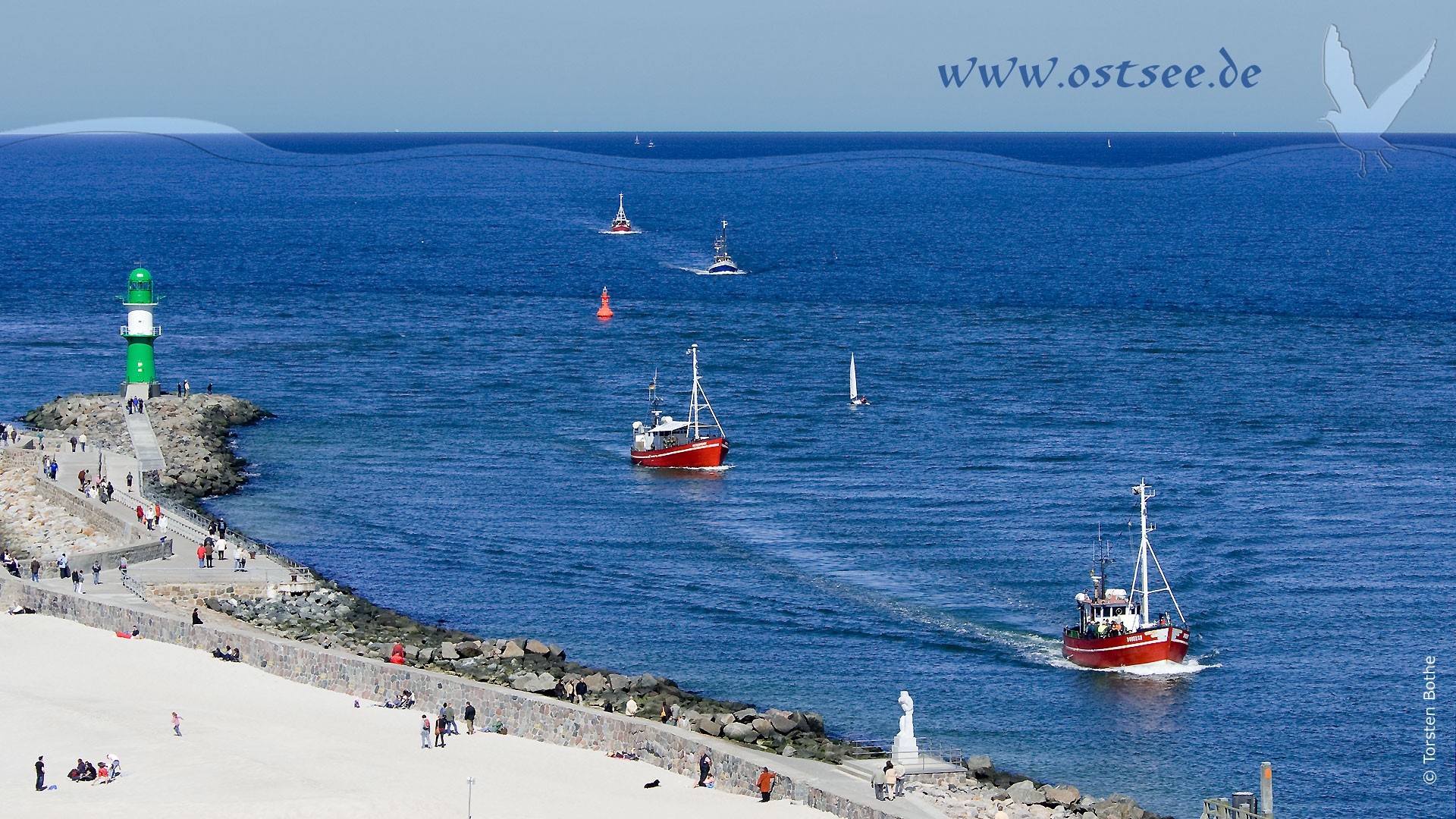 Fischkutter auf der Ostsee