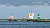 Koggen auf der Ostsee