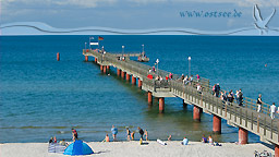 Seebrücken an der Ostsee