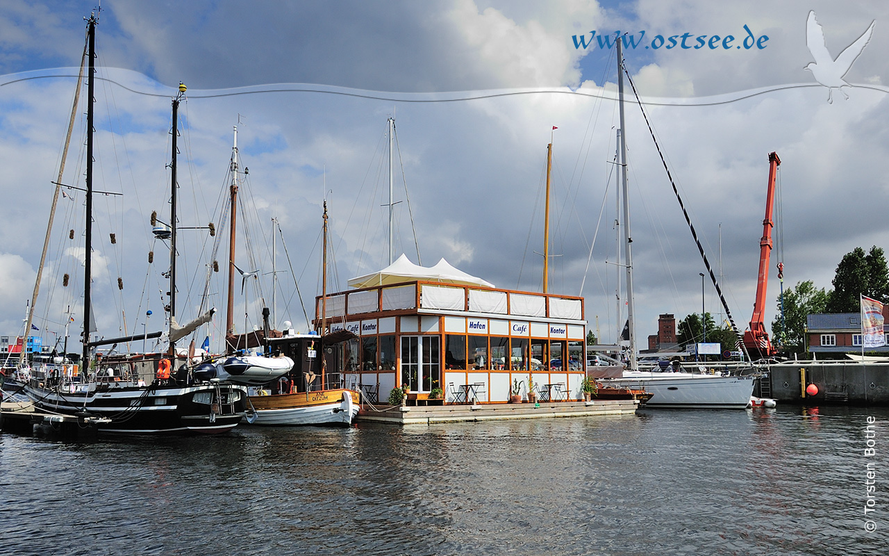 Yachthafen an der Ostsee