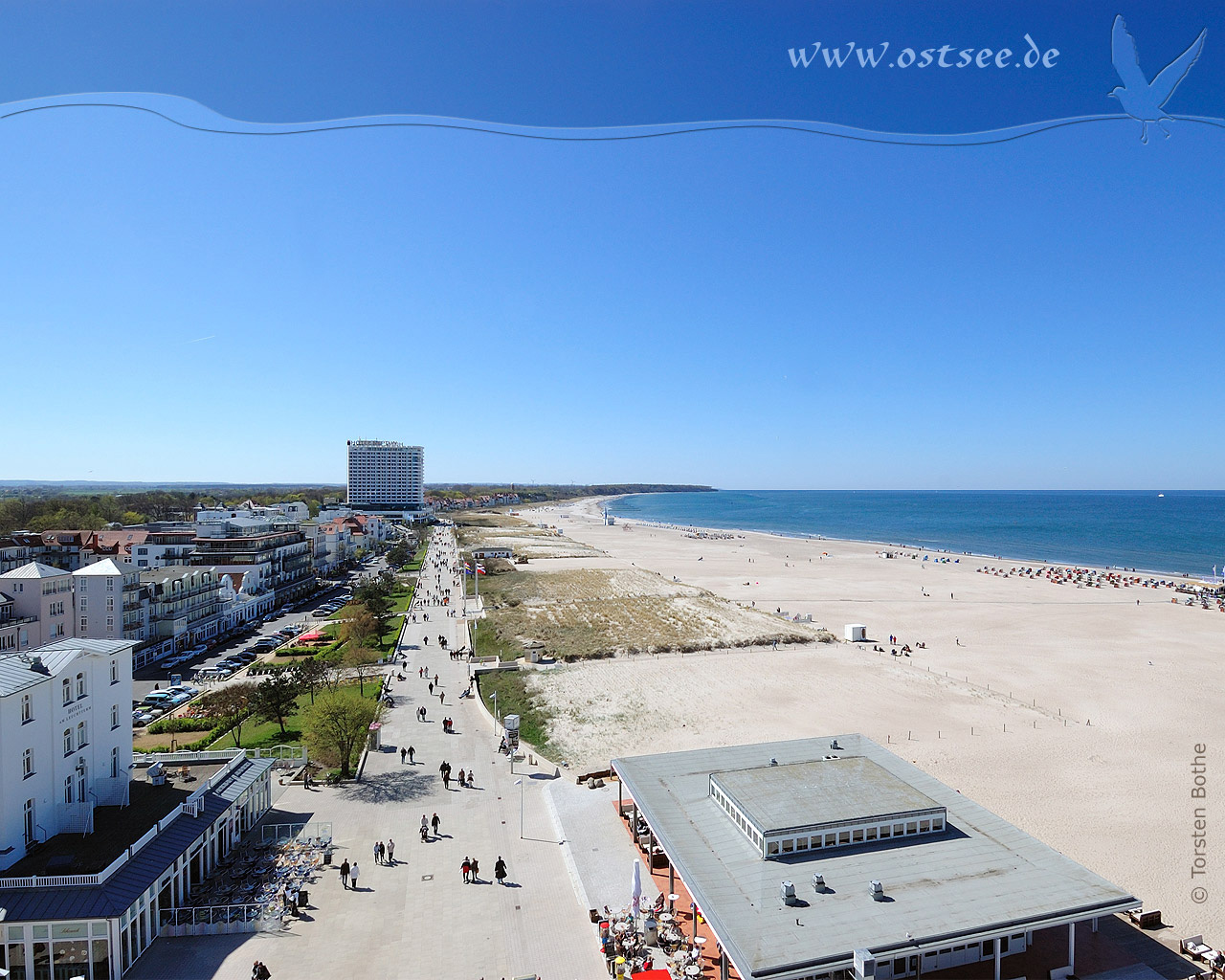 Strand Ostseebad Warnemünde