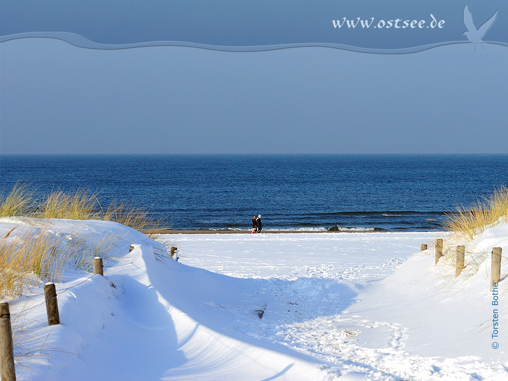 Winter an der Ostsee