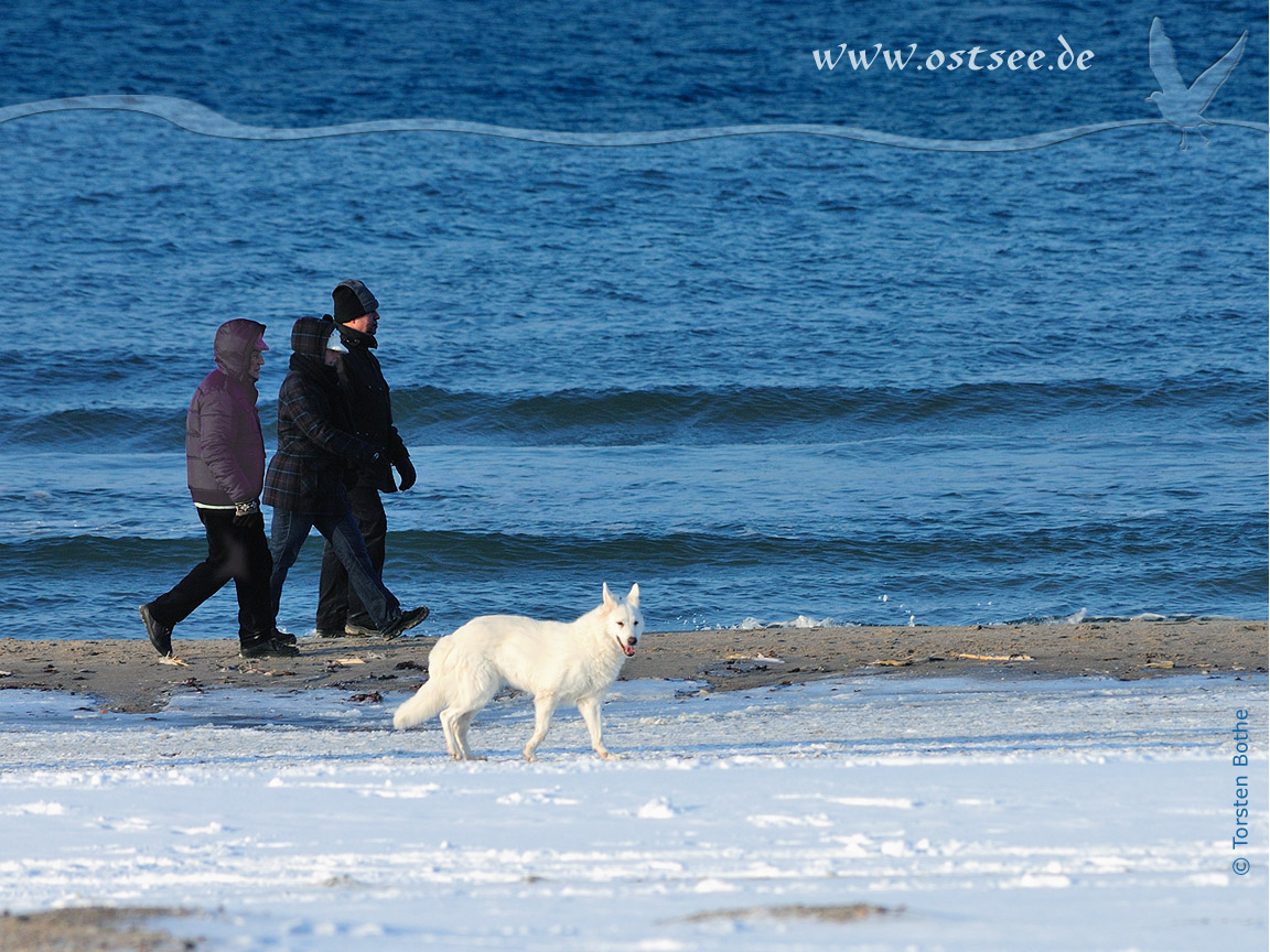 Winter an der Ostsee