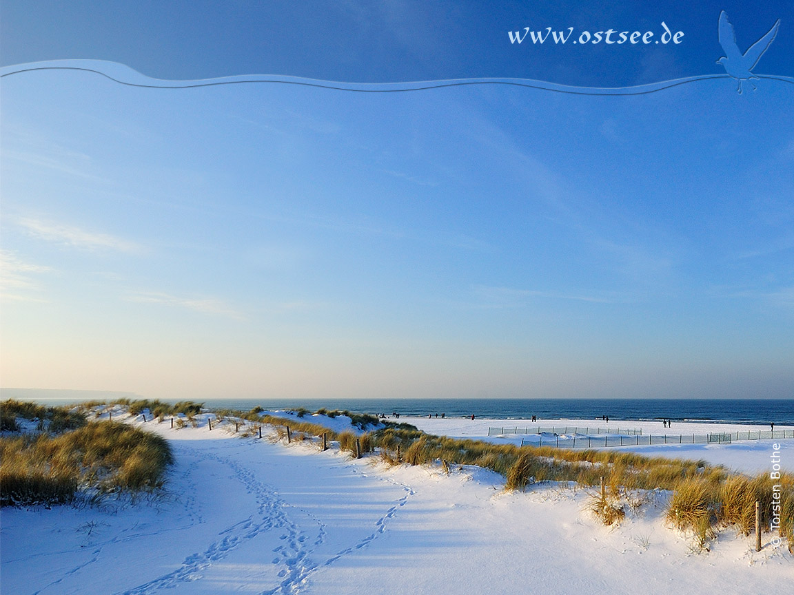 Winter an der Ostsee