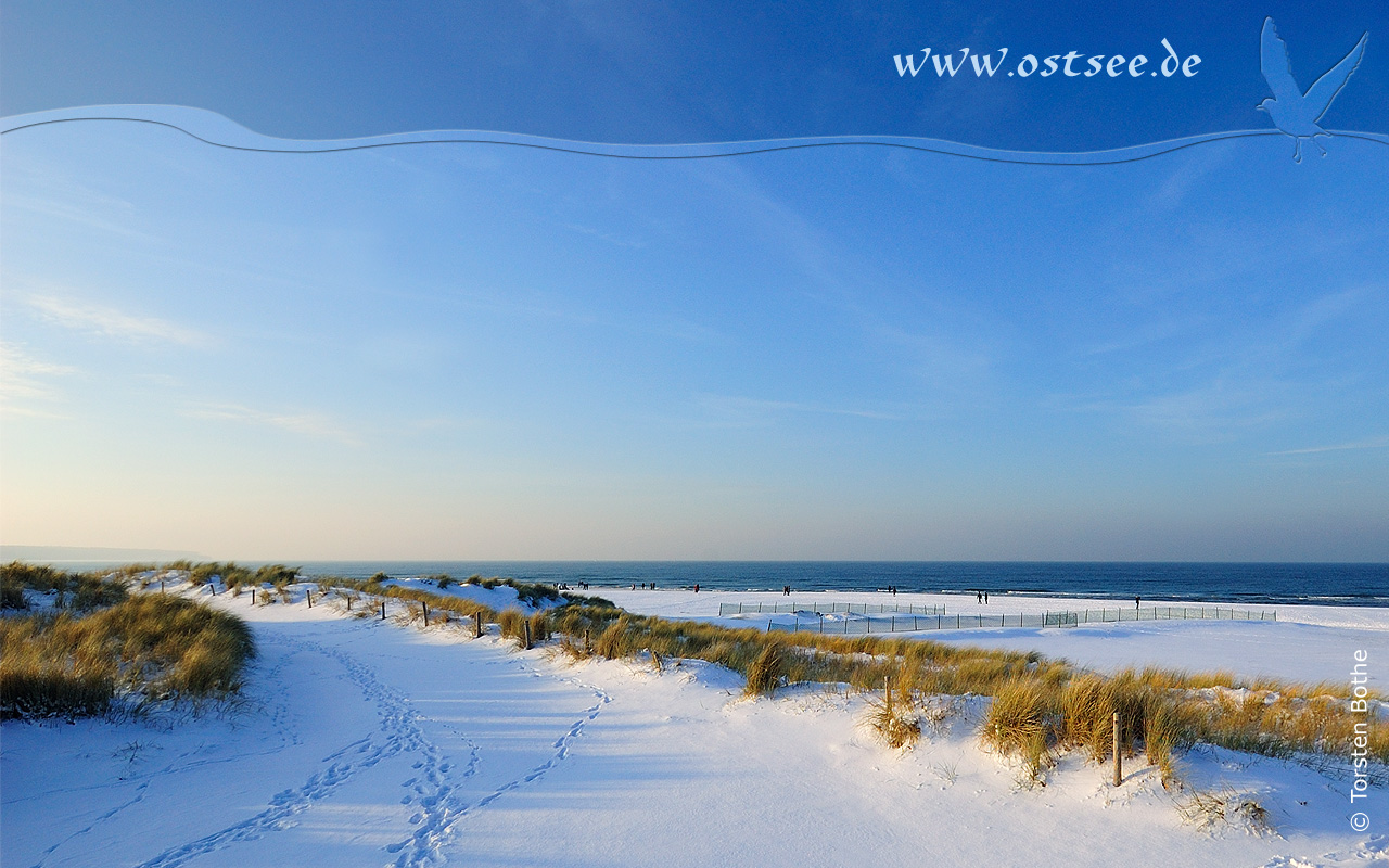 Winter an der Ostsee