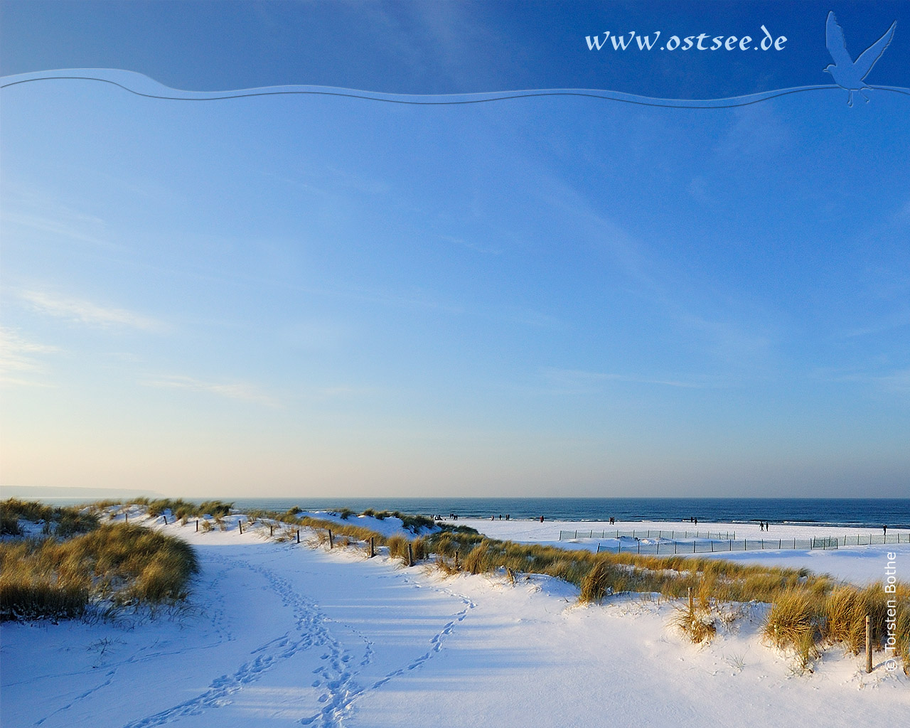 Winter an der Ostsee