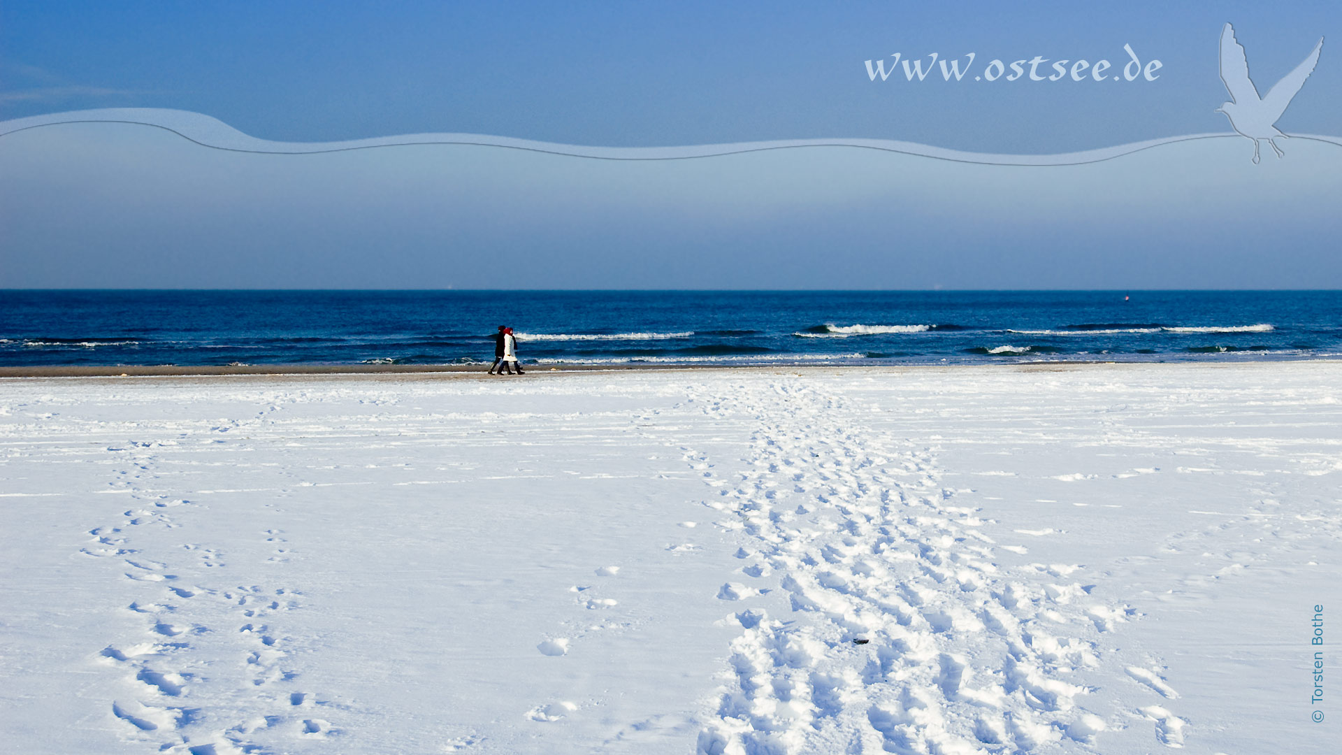 Winter an der Ostsee