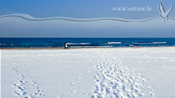 Winter an der Ostsee
