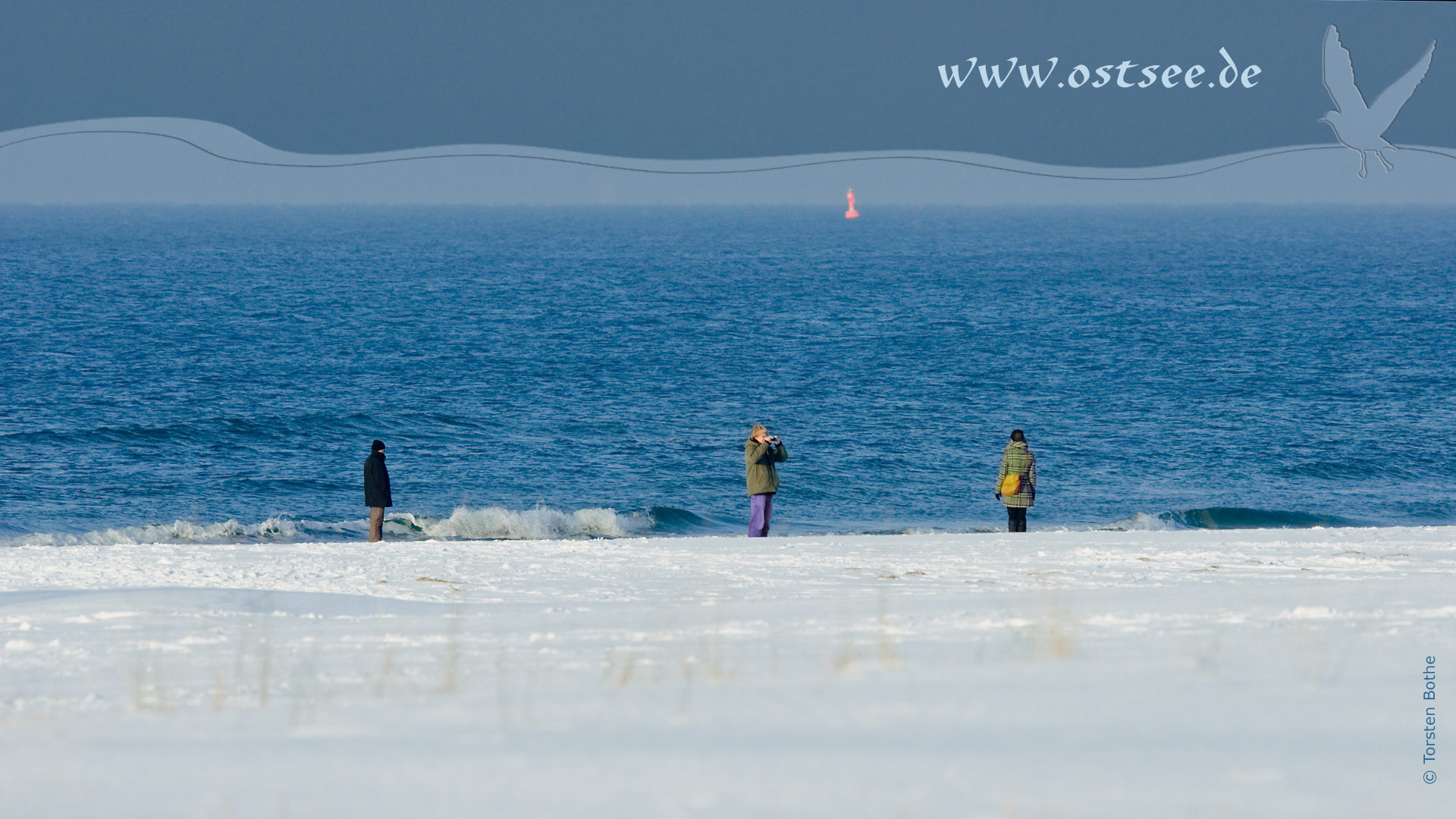 Winter an der Ostsee