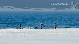 Winter an der Ostsee