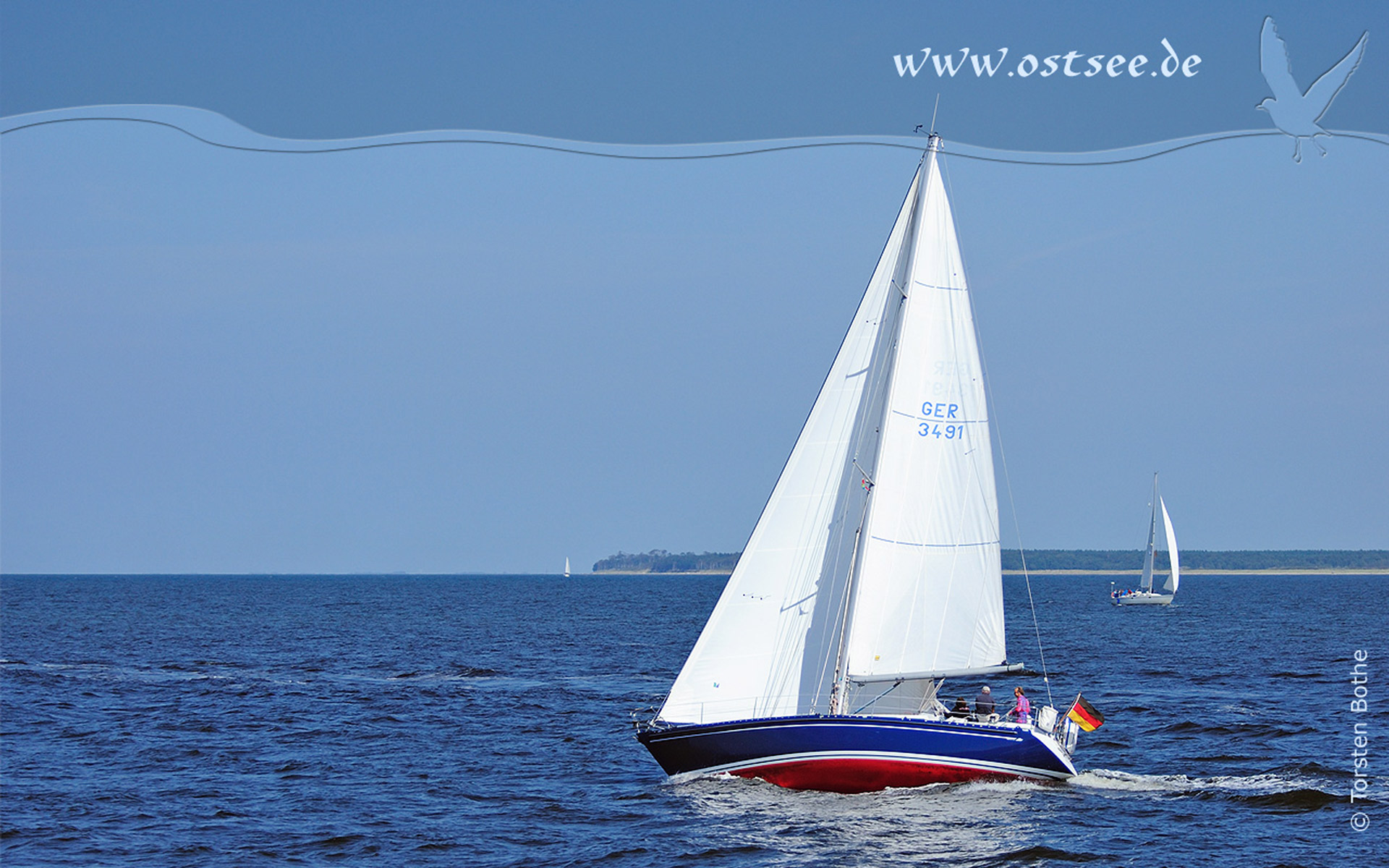 Segeln auf der Ostsee