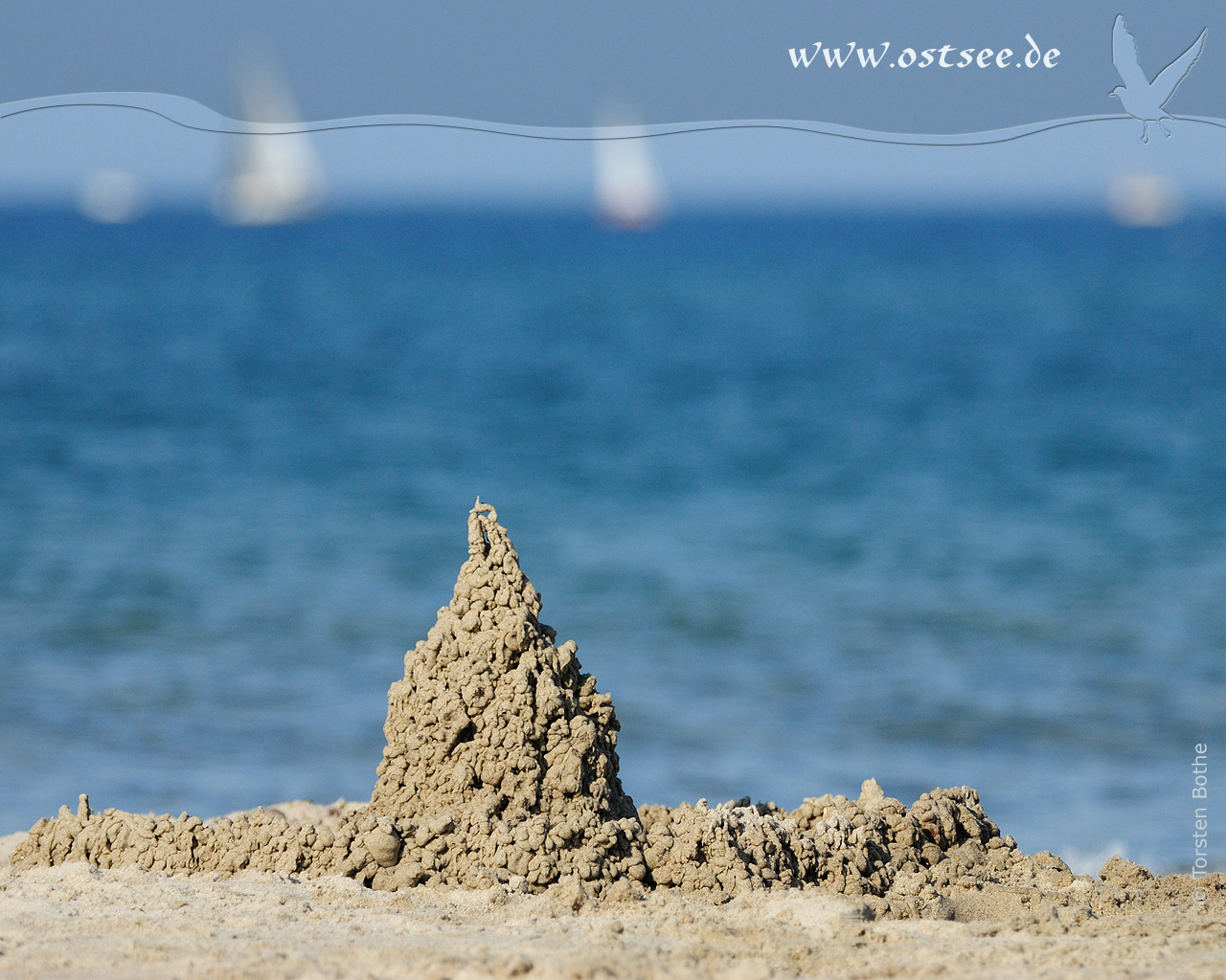 Kleckerburg an der Ostsee