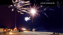 Silvester an der Ostsee