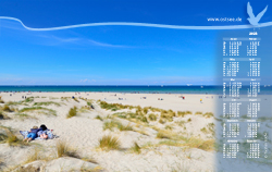 Relaxen in den Dünen an der Ostsee